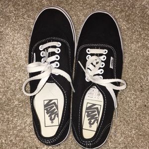 Black Vans